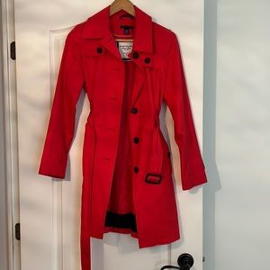 Tommy Hilfiger Red Trench coat